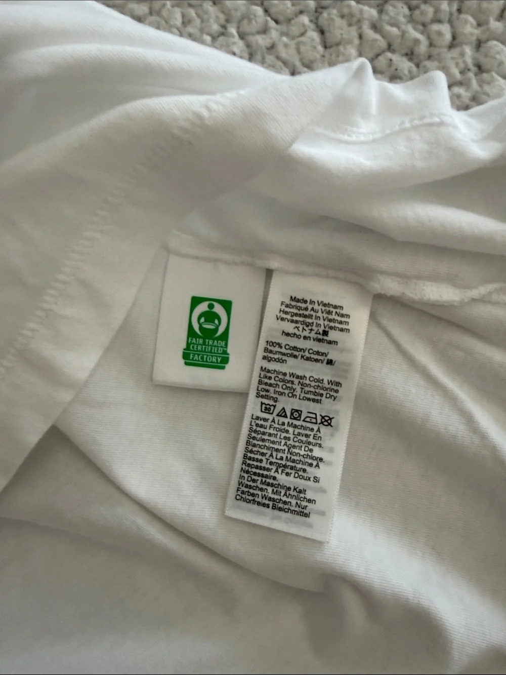 J. Crew Men’s Classic White Crewneck Short Sleeve Tee